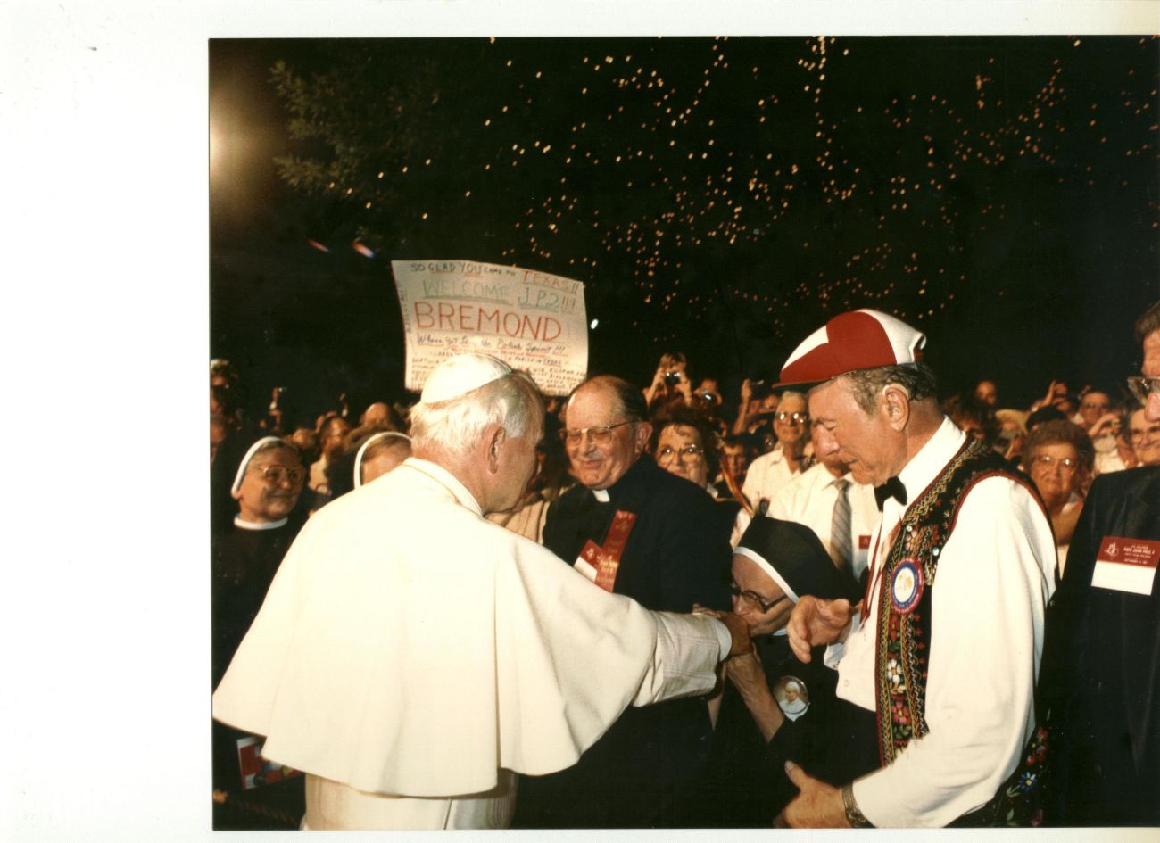 John Paul II visits San Antonio