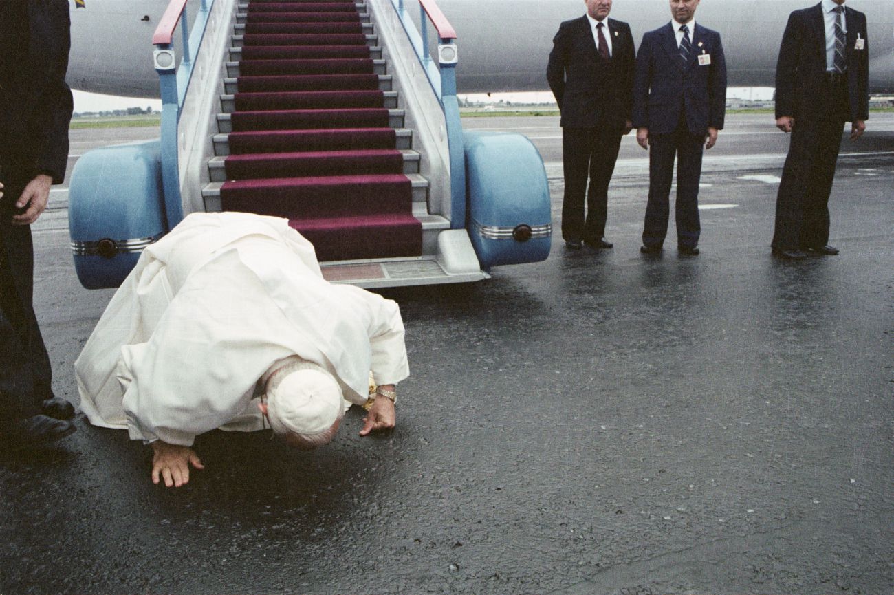 Pope John Paul II Returns to Poland